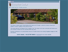 Tablet Screenshot of coughtonlodge.co.uk